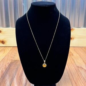 Pandora S925 Gold “You Are My Sunshine”  Pendant Necklace